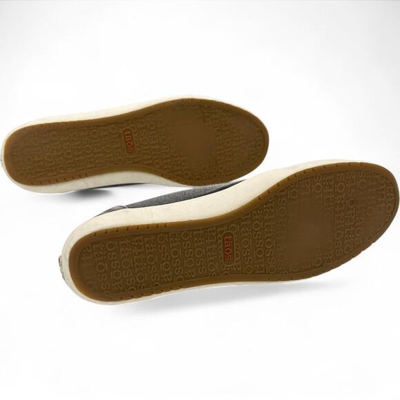 Taos Star Sneakers Low Top Lace Up Casual Comfort Charcoal Wash Canvas Womens 11 - Picture 5 of 7